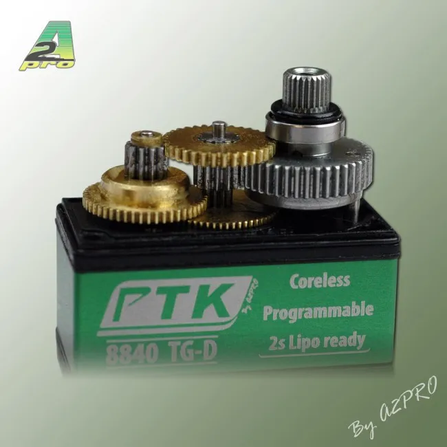 PTK 8840 TG-D metal digital steering gear High torque 24KG 25kg 7.4V high pressure / hollow cup servo 0.12 seconds | Игрушки и хобби