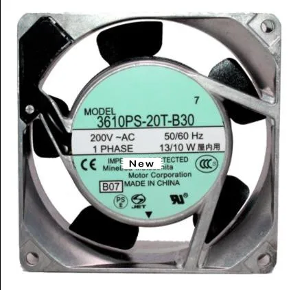 

New fan 3610PS-20T-B30 9025 200V bearing cooling fan
