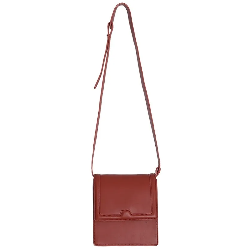 

Female bag new 2020 fashion portable wild simple casual pu small square bag messenger bag shoulder bag female small bag
