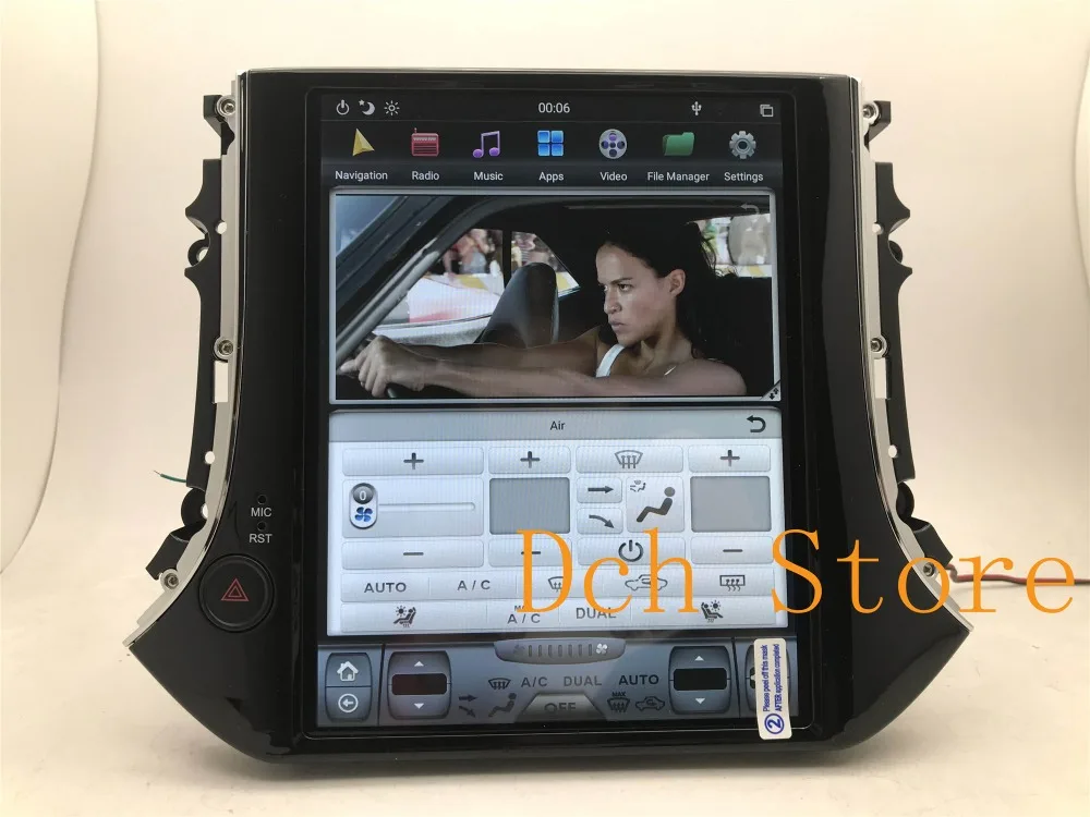 10,4 дюймов вертикальный Большой экран Tesla стиль Android 8,1 Авто DVD gps навигация для Volkswagen tiguan 2009- PX6 CARPLAY авто