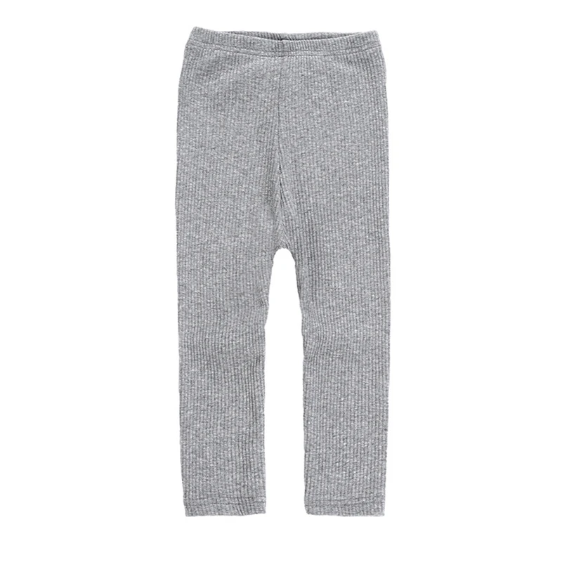 

2022 Hot-selling Baby Girl Stretch Leggings Pants Spring And Autumn Toddler Child Knitting Trousers 6 Color