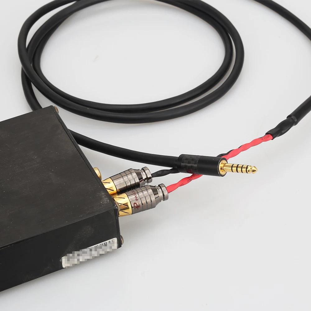 Hi-Fi 4 мм на 2 RCA аудиокабель 1 tp сплиттер HIFI кабель для SONY NW-WM1Z/A WM1A/1Z PHA-1A/2A Z1R