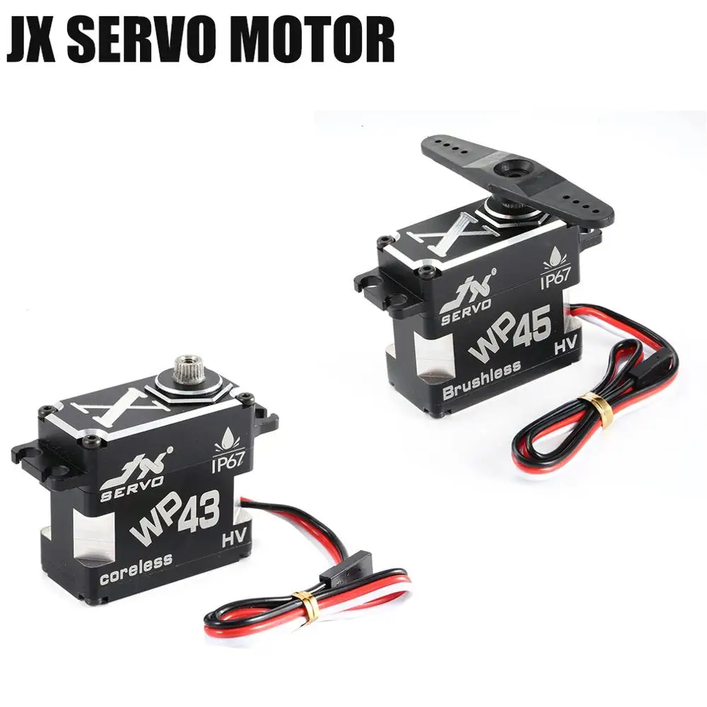 JX Servo WP43 / WP45 мотор с высоким крутящим моментом водонепроницаемый металлический