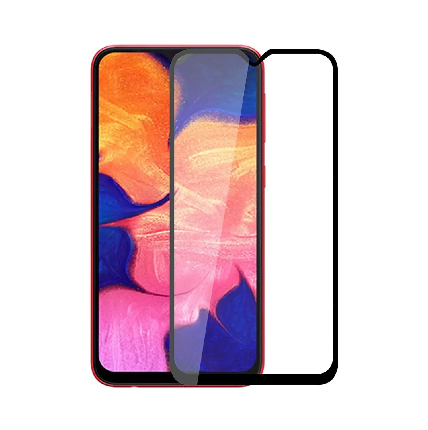 

3 Piecs Full Cover Glass For Samsung Galaxy A10 6.2" Screen Protector 9H Protective Tempered Glass Film SM-A105F/DS SM-A105FN/DS