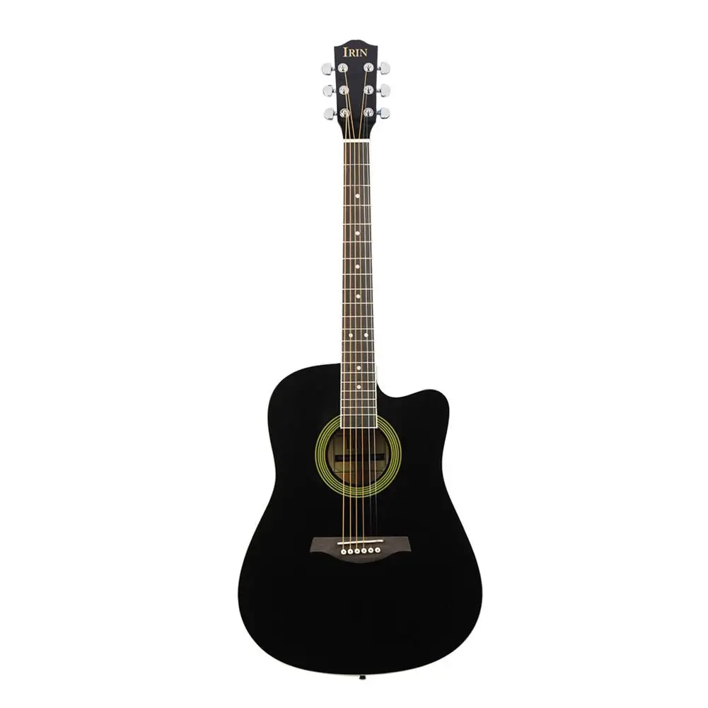 IRIN 41 дюйм Акустическая гитара Cutaway Design Fingerboard Guitarra деликатный музыкальный