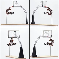 40cm high basketball stand kids gift model collectible backboard toys high quality basketball hoop doll accessories souvenir
