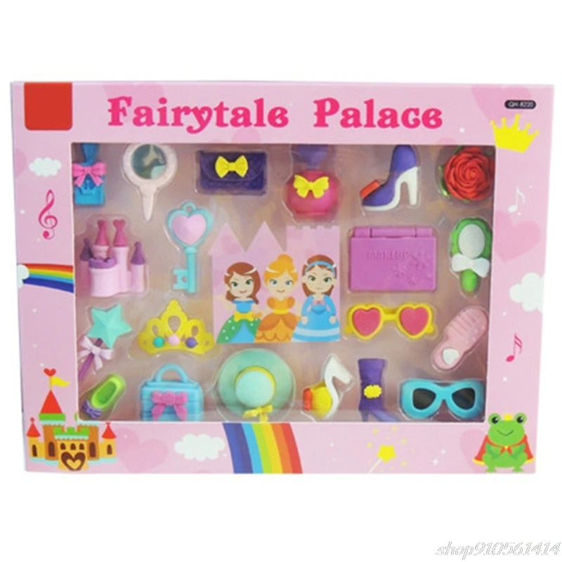 

Funny Space Dinosaur Princess Eraser Suit Children's Favor School Supplies Student Prize Kids Boys Girls Gift N09 20