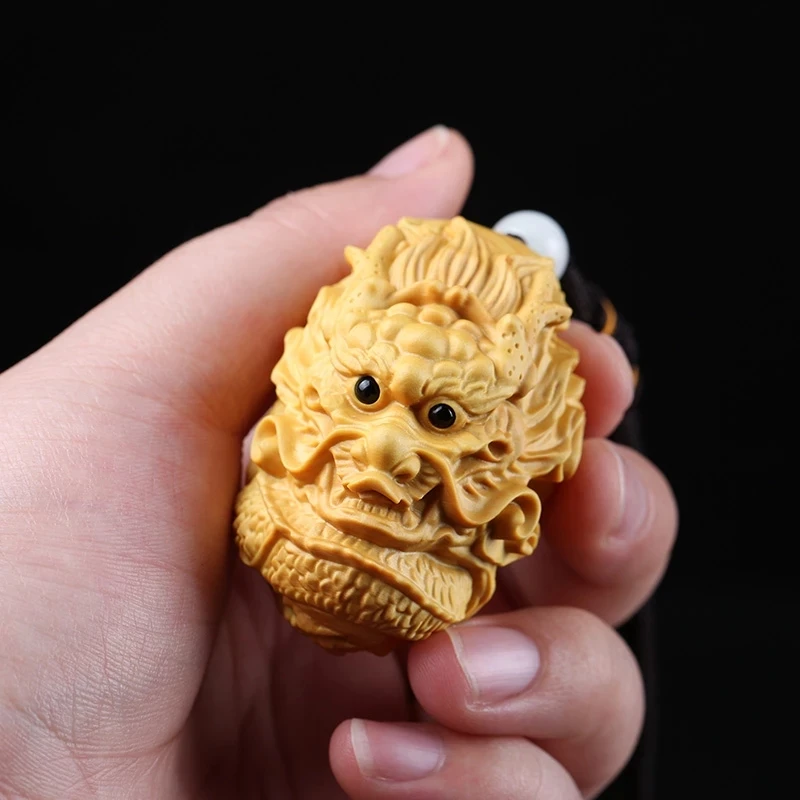 

CCZHIDAO Дракон оформление комнаты деревянная скульптура плохого дракона будка деревянные статуи для подарка