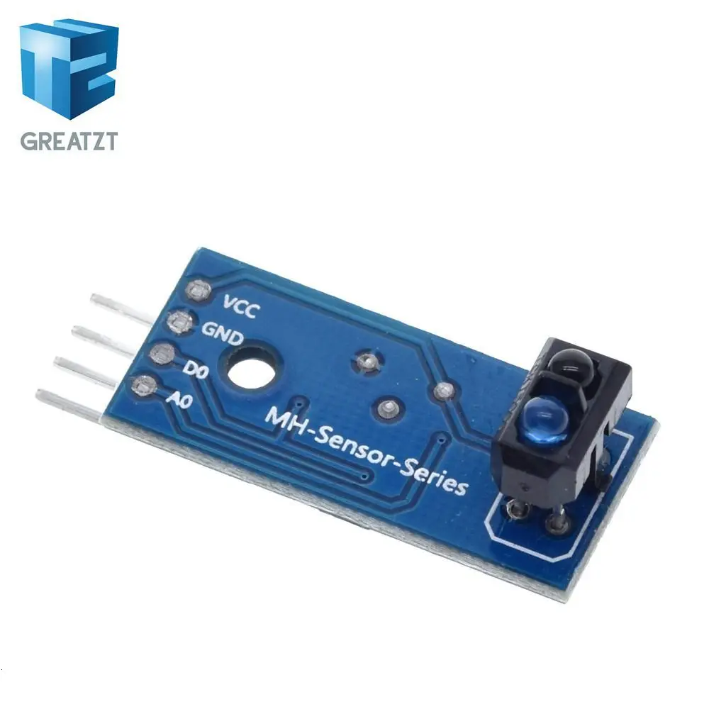 GREATZT 1 шт. TCRT5000 инфракрасный светоотражающий ИК-фотоэлектрический переключатель Барьер Линия трек модуль датчика синий
