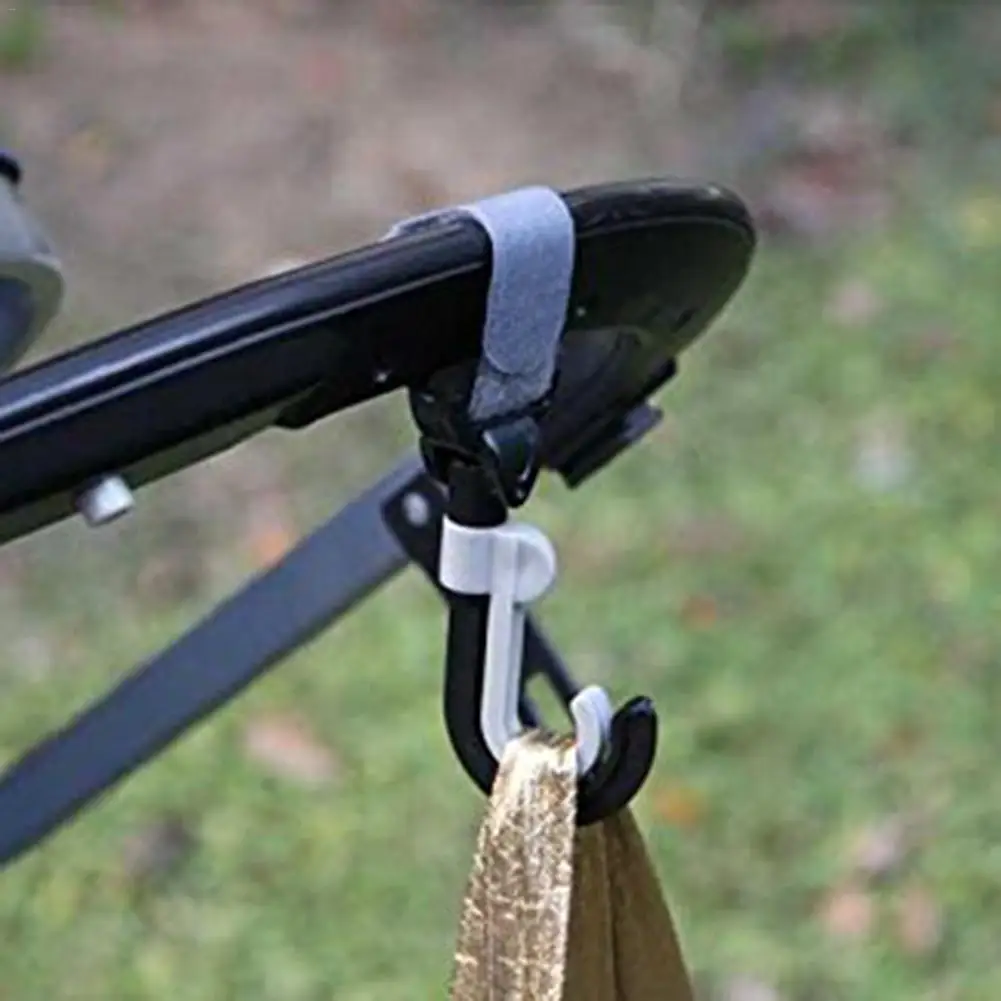 2 шт./партия детская коляска крючок держатель двойной поворот крюк кошелек