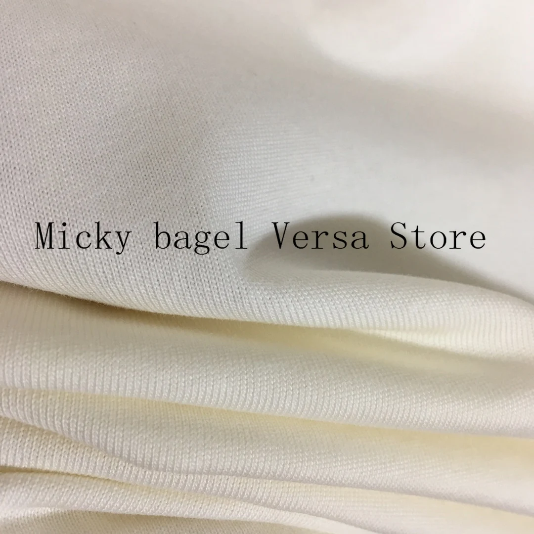 

Luxury design cartoon bear letter cotton fashion versatile women's short sleeve top temperament loose round neck graphic T-shirt