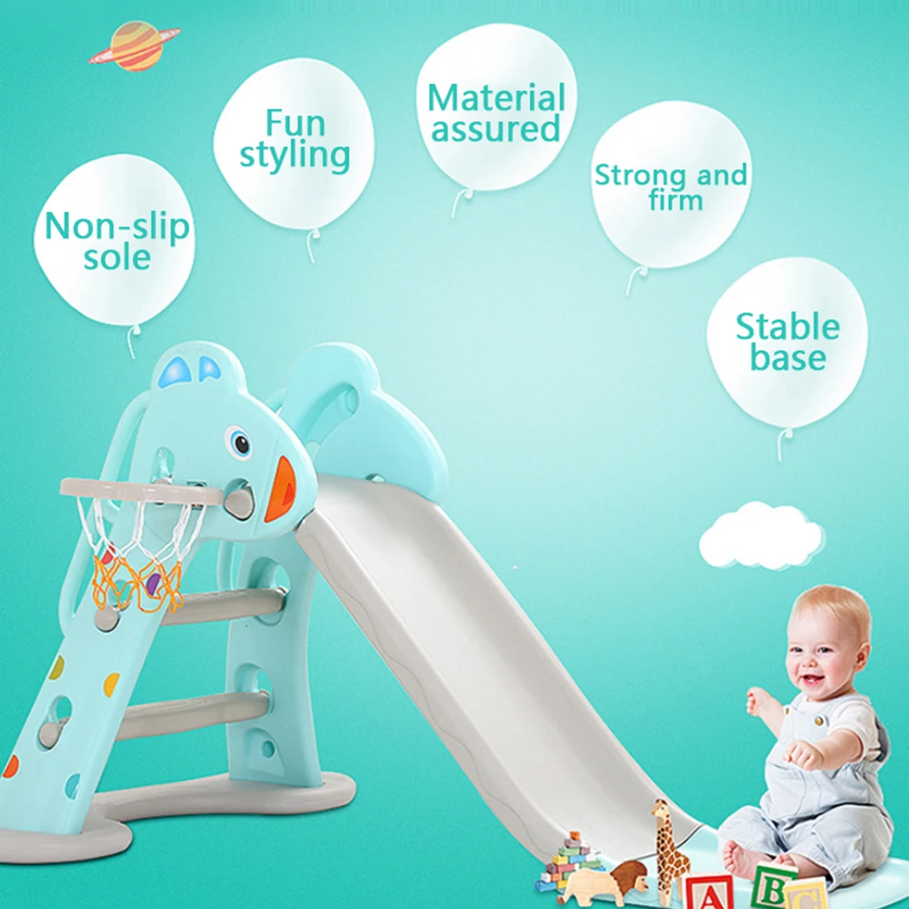 Горка для детей 3 шаг Playset детский Крытый Батутный на открытом воздухе ясельного