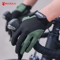 boodun bicycle mountain bike road bicycle riding cycling gloves spring and autumn summer full finger shock absorption gloves