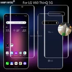 Прозрачная Гидрогелевая матовая защитная пленка на экран для LG V60, lg v60, G8S, ThinQ, 5G