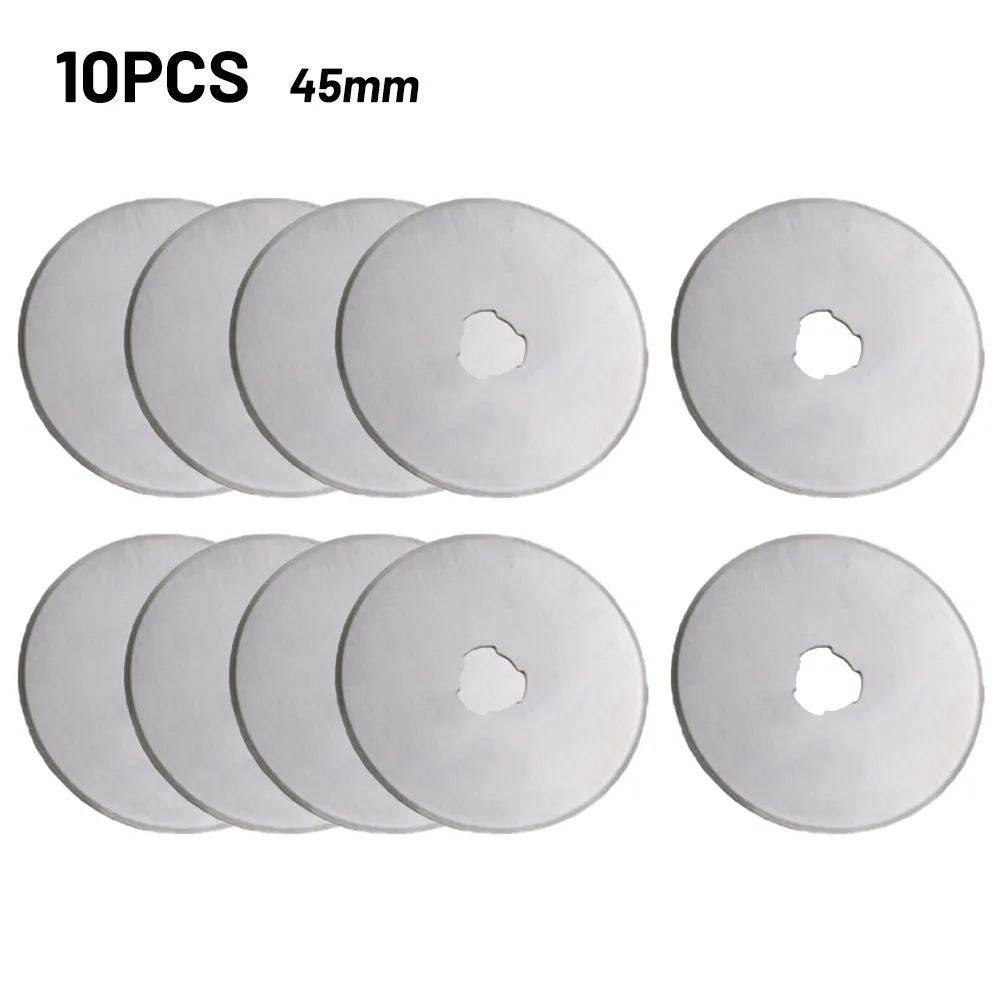 

5/10/20PCS Set 45mm Circular Cutting Rotary Cutter Refill Blades Sewing Tools Circular Saws Round Roller Blade