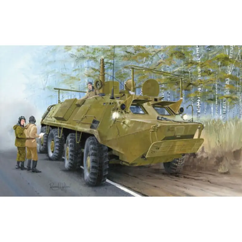 Trumpeter 01576 1/35 Российский BTR-60PU — набор масштабной модели