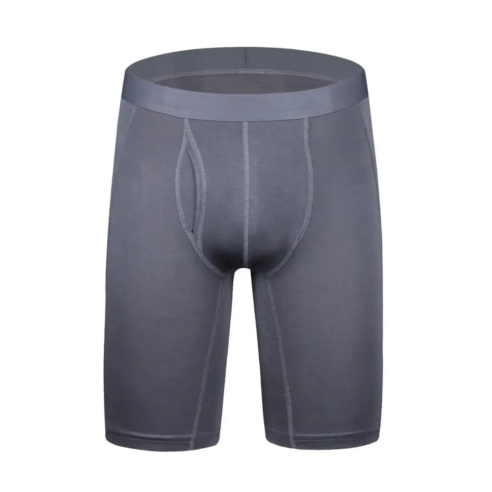 6Pcs/lot Brand Mens Plus Size Underwear Long Boxer Shorts Homme Sexy Men Trunks Underwear Cotton Male Underpant Cueca Boxers Fat