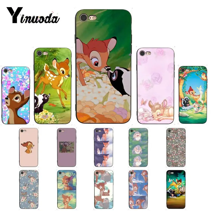 Yinuoda прекрасный Бэмби Роскошный Уникальный Дизайн чехол для телефона iPhone 11 pro XS MAX