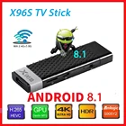 Мини-ТВ-флешка X96S, процессор Amlogic s905Y2, Android 8,1, DDR3, 2,4 ГГц5G, Wi-Fi, 2G16G, 4K, медиаплеер X96 Max, бесплатная доставка, Испания