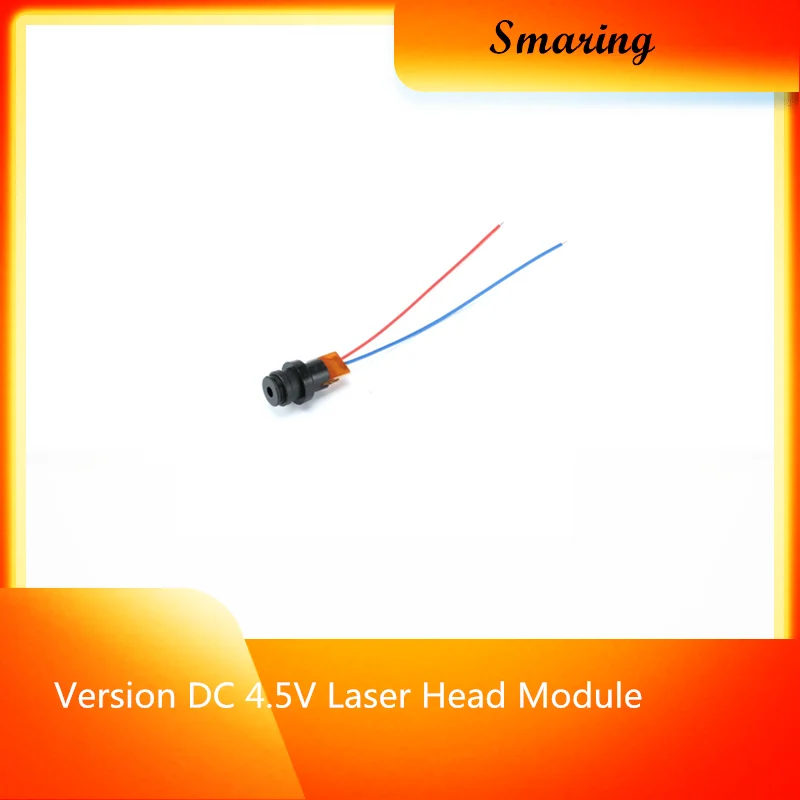 5 шт. модуль лазерной головки постоянного тока 4 В красный пластиковый