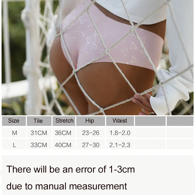 

Womens Sexy Panties Comfort Seamless Underwear Woman Beablable Cotton Striped Lingerie Female Fashion Printed Low Waist Shorts