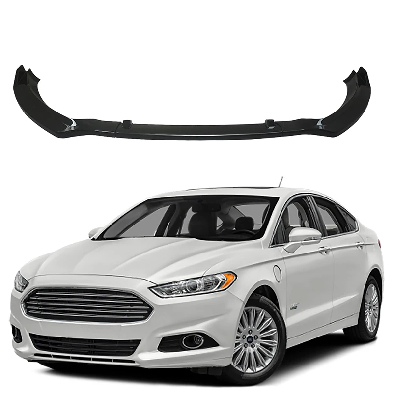 

Внешний бампер для Ford Mondeo Fusion 2013-2018, черный глянцевый АБС-пластик