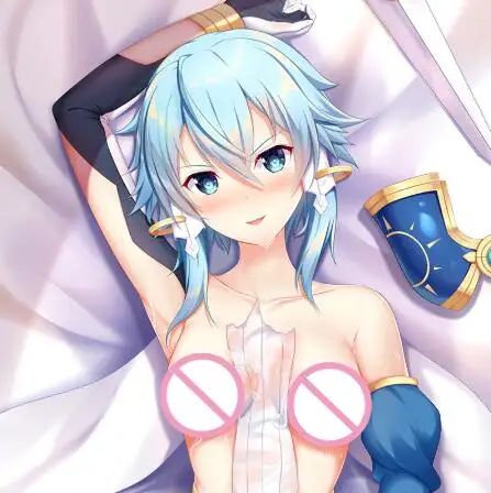 

Original sword art online alicization Goddess of Sun Solus sinon SAO pillow cover Dakimakura