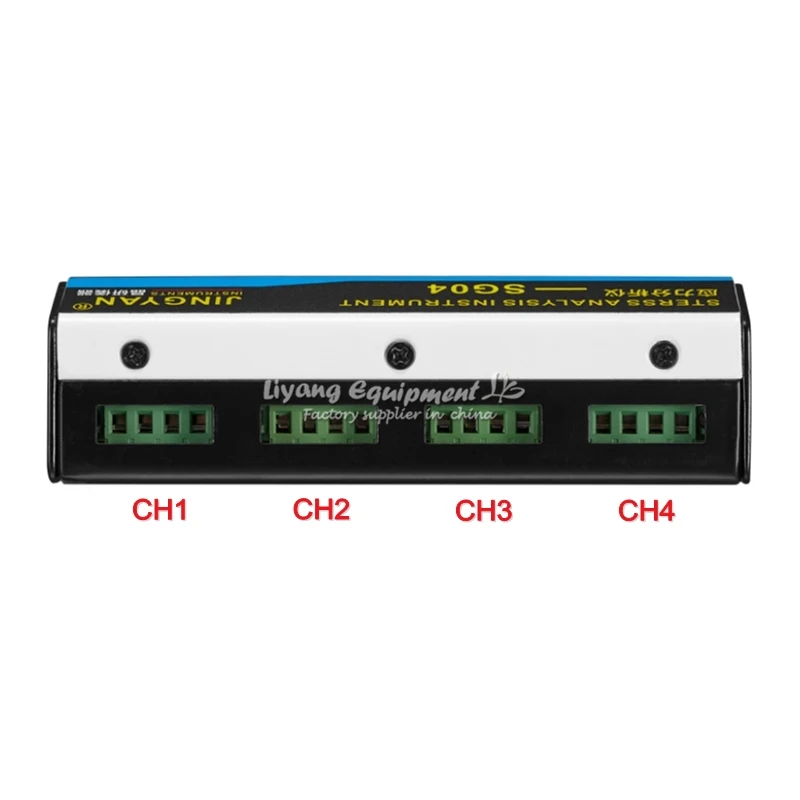 

LY SG04 stress analyzer analysis instrument 4 channels with strain tester function 4GB memory SD card 4000MAH battery capacity
