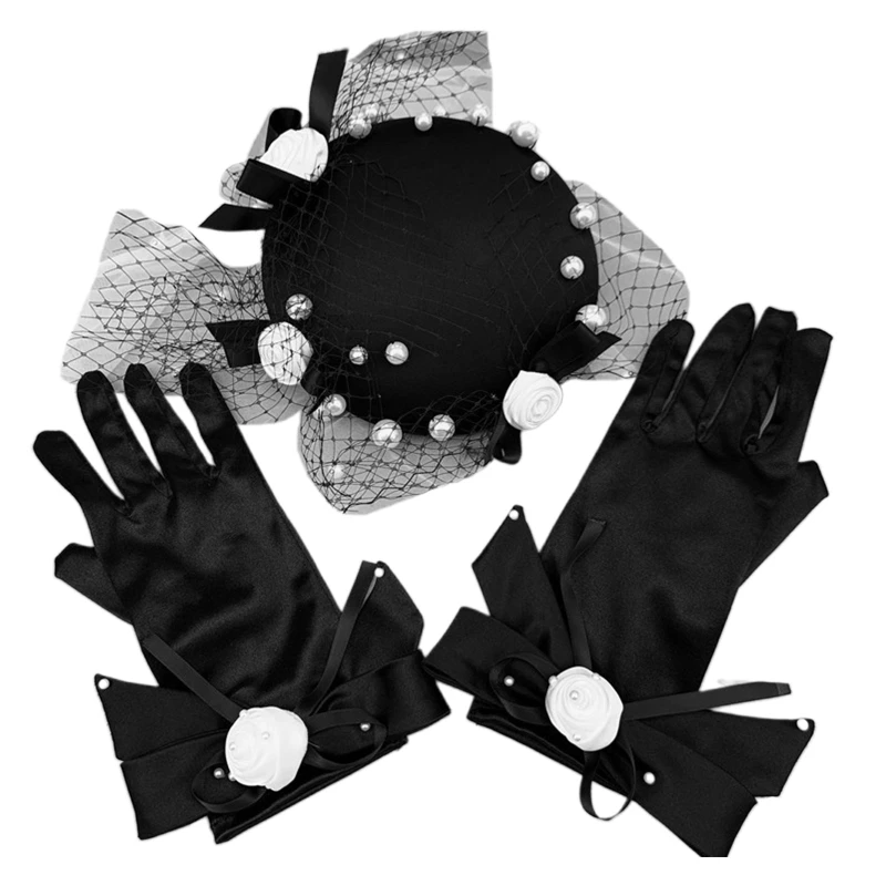 Шляпка-Таблетка с цветами для церкви и торжеств |