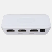 new arrival 1x2 hdmi compatible splitter full hd 1080p video tv splitters switcher portable switch box with usb cable