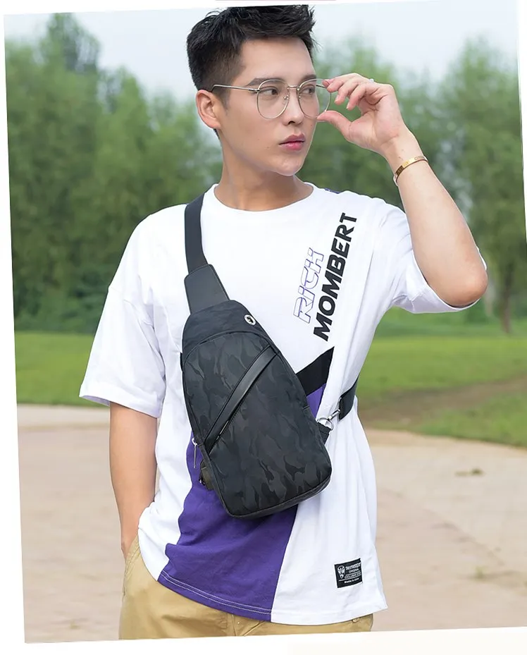 DINGXINYIZU, мужские мини сумки через плечо, для мальчиков, маленькие, на одно плечо, нагрудная сумка, usb зарядка, слинг, дорожная сумка, упаковка, мужские сумки-мессенджеры