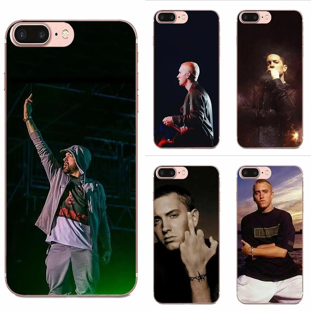 Хип хоп рэппер Eminem Rap Дизайн ТПУ чехлы для телефонов Huawei P7 P8 P9 P10 P20 P30 Lite Mini Plus Pro Y9