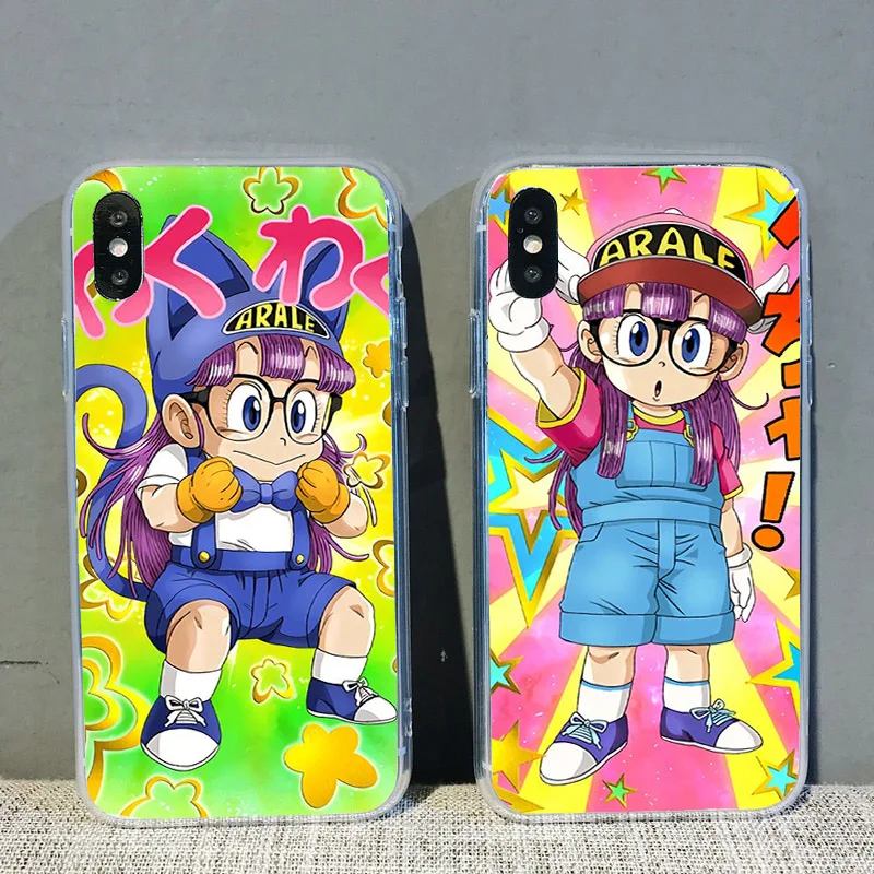 HOUSTMUST милый мультяшный Dr Slump Arale мягкий чехол для телефона iphone 11 pro xs max 7 6s 8 6 plus se 5