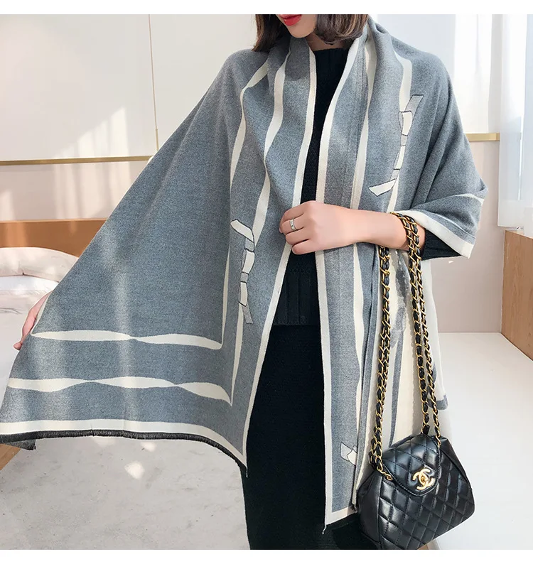 

2020 New Women Adult Pashmina Print Woman Winter Fashion Female Shawls Cashmere Wraps Hijab Foulard Bandana Scarves Foulard