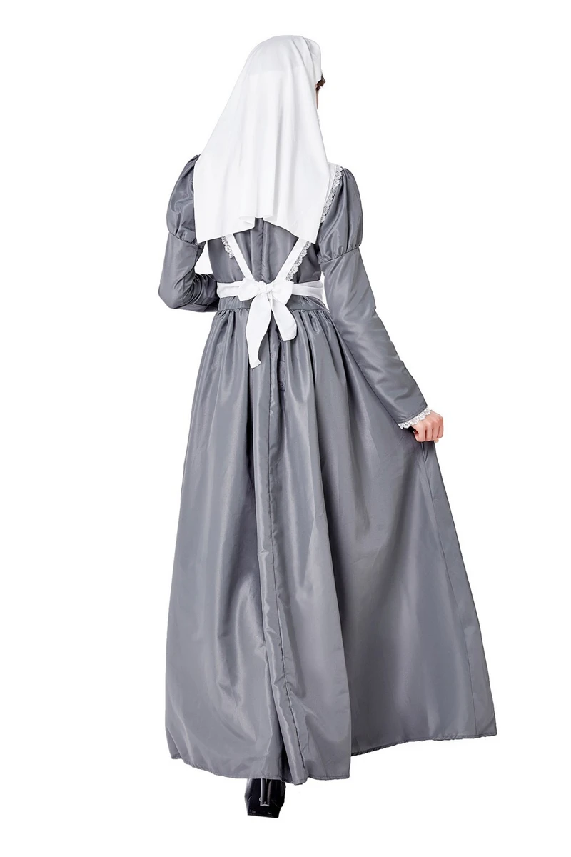

Cosplay Halloween Apparel Middle Ages Medical Care Uniform Nurse Outfit Dress Costumes Festival Adult COS Clothing Suit Party