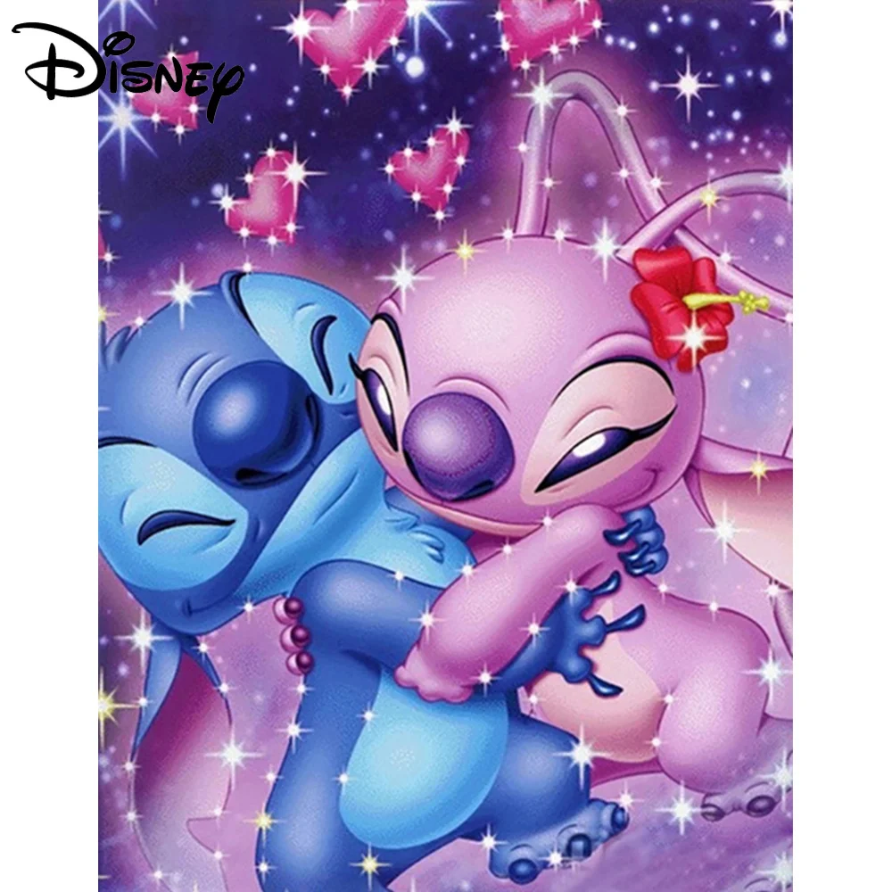 

Disney 5D Diamond Painting New Arrivals Cartoon Lilo & Stitch Hobby Art DIY Full Drill Diamond Mosaic Embroidery Home Decor