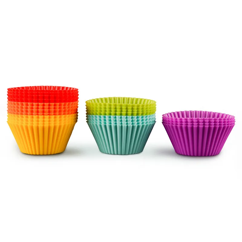 6 шт. силиконовая форма для кексов | Дом и сад