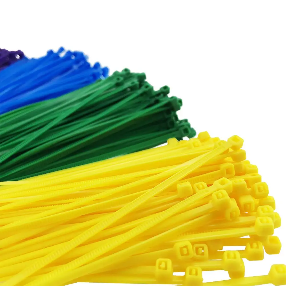 3*100 мм самоблокирующиеся пластиковые нейлоновые кабельные застежки 100 шт. MRO и