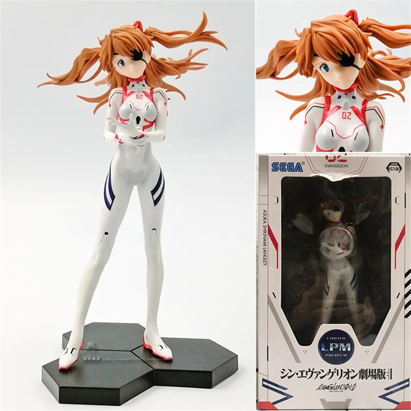 

Cartoon anime model hand-run spot genuine Evangelion Asuka The last mission scene hand-run