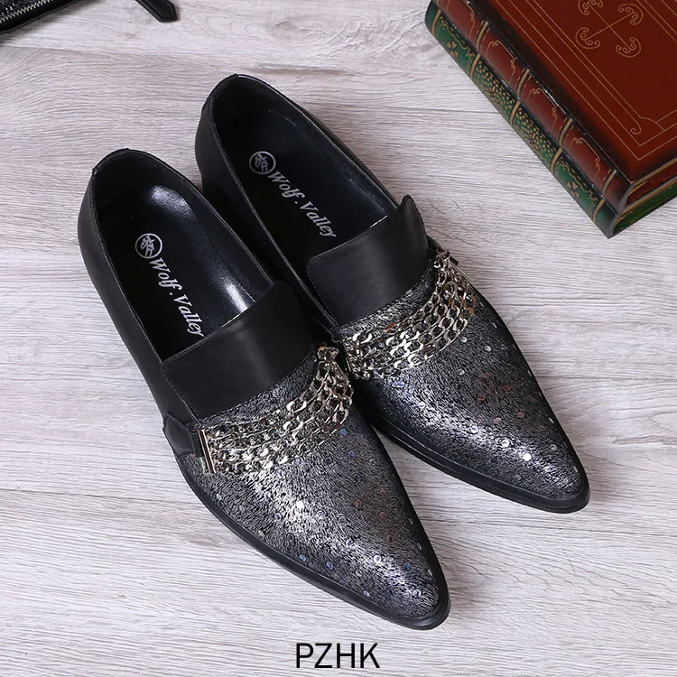 Sapatos/Новинка Мужская обувь для отдыха в Корейском стиле модная кожаная без