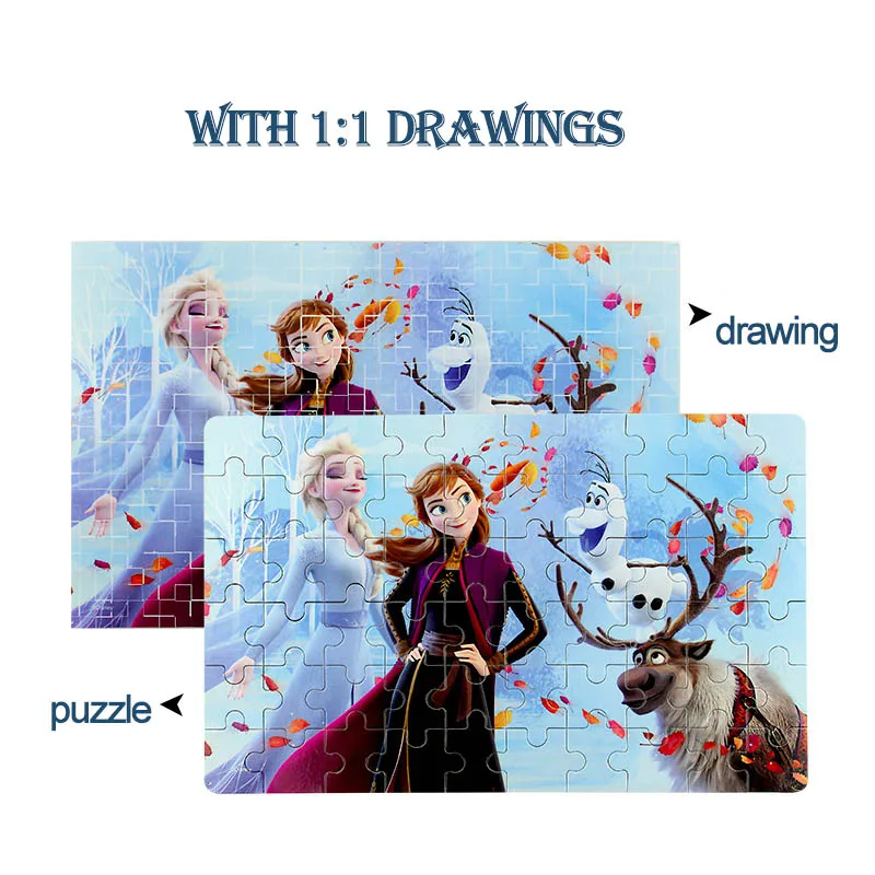 Disney Холодное сердце 2 железная коробка для хранения деревянная игрушка