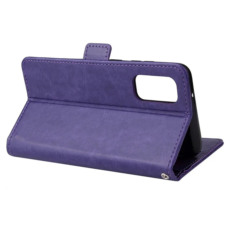 Чехол для Samsung Galaxy S20 Plus кожаные чехлы S 20 Ультратонкий чехол-бумажник на молнии |