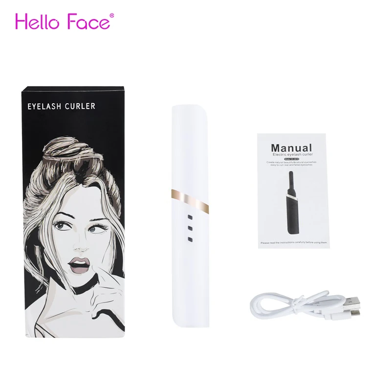 

Heated Eyelash Curler Portable Electric Eyelash Curler With 3 Temperature modes Quick Natural Curling and Long Lasting