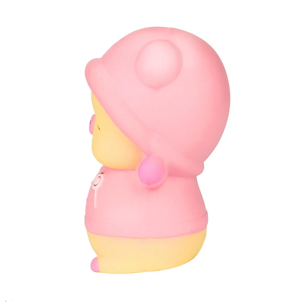 Kawaii Cartoon Pink Piglet Slow Rising Fun Toy Anti-anxiety Decompression Decoration Doll Stretchy Healing Toys #B | Игрушки и хобби