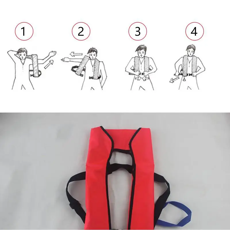 Качество ТПУ Автоматический Надувной полиэстер взрослые дети спасательный