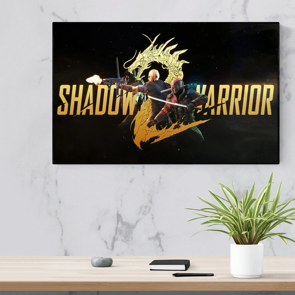 Плакат Shadow Warrior 2 для видеоигр Художественная печать Картина на холсте настенные