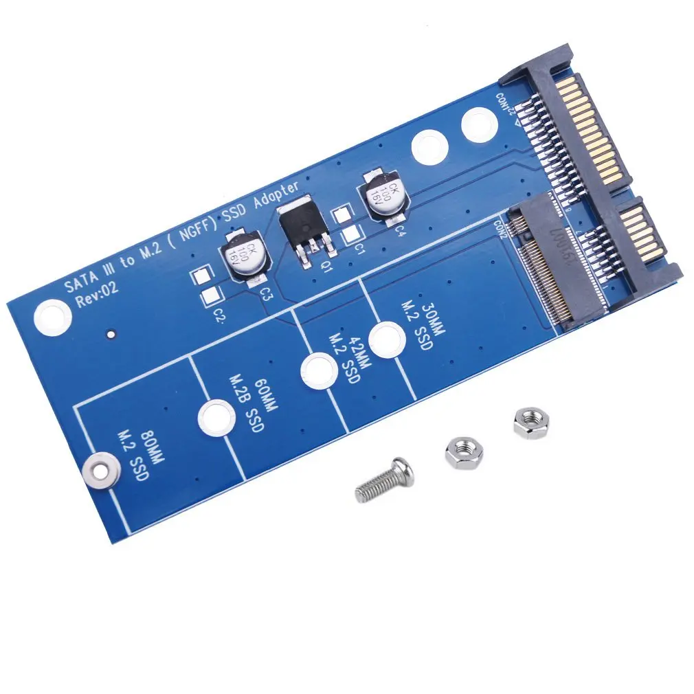 

M2 NGFF Ssd SATA3 SSDs Turn Sata Adapter Expansion Card Adapter SATA To NGFF High-capacity High-power