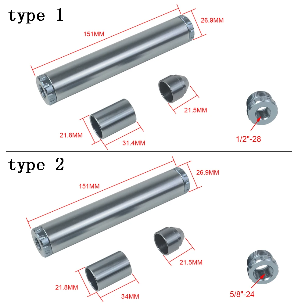 Aluminum Car Fuel Filter 1/2-28 or 5/8-24, 1X7 or 1X13 Solvent Trap Compatible with NAPA 4003 and WIX 24003 image 4