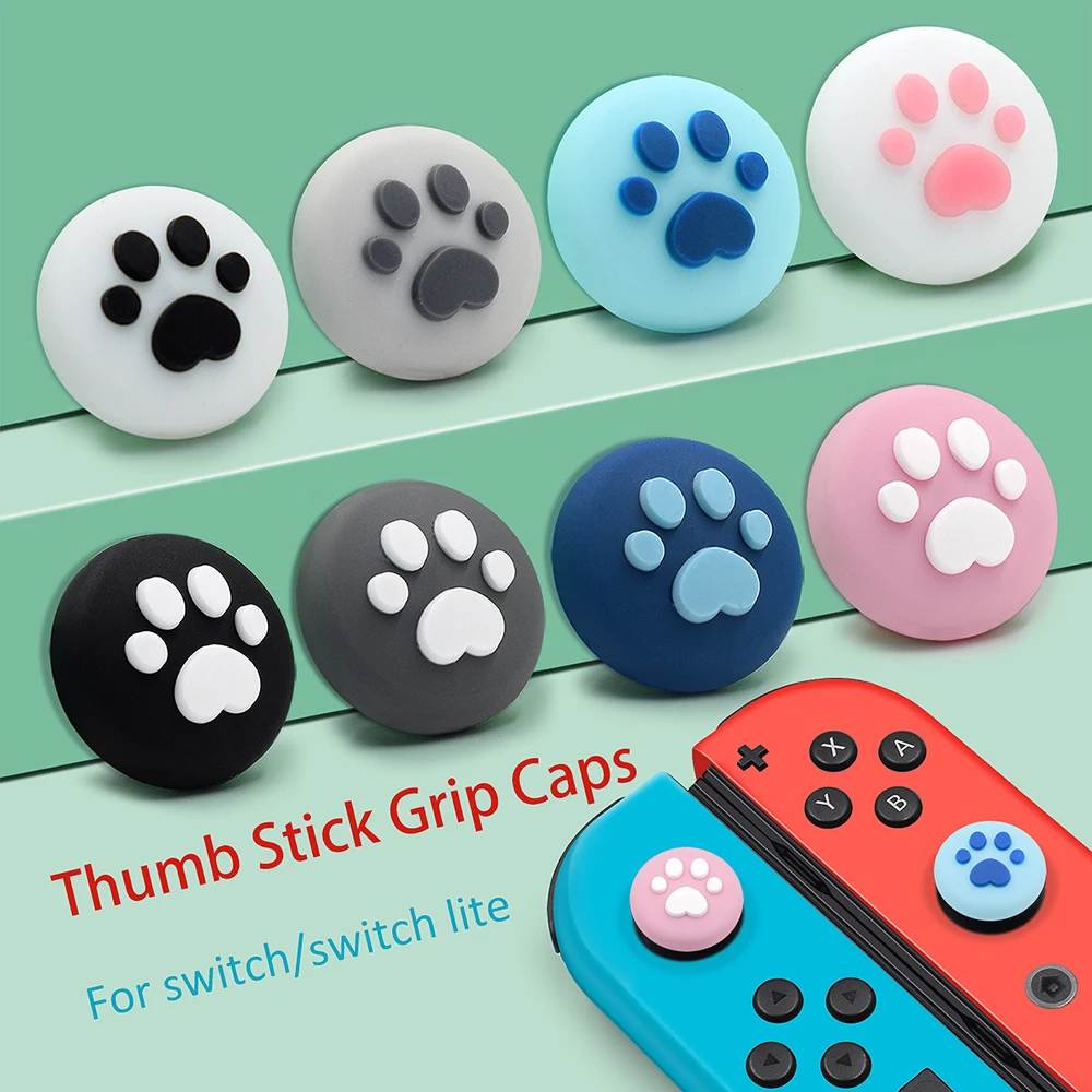 Зеленый Nintendo switch Joy Con фиксирующими проезд захваты для шапки Kawaii лист Тип