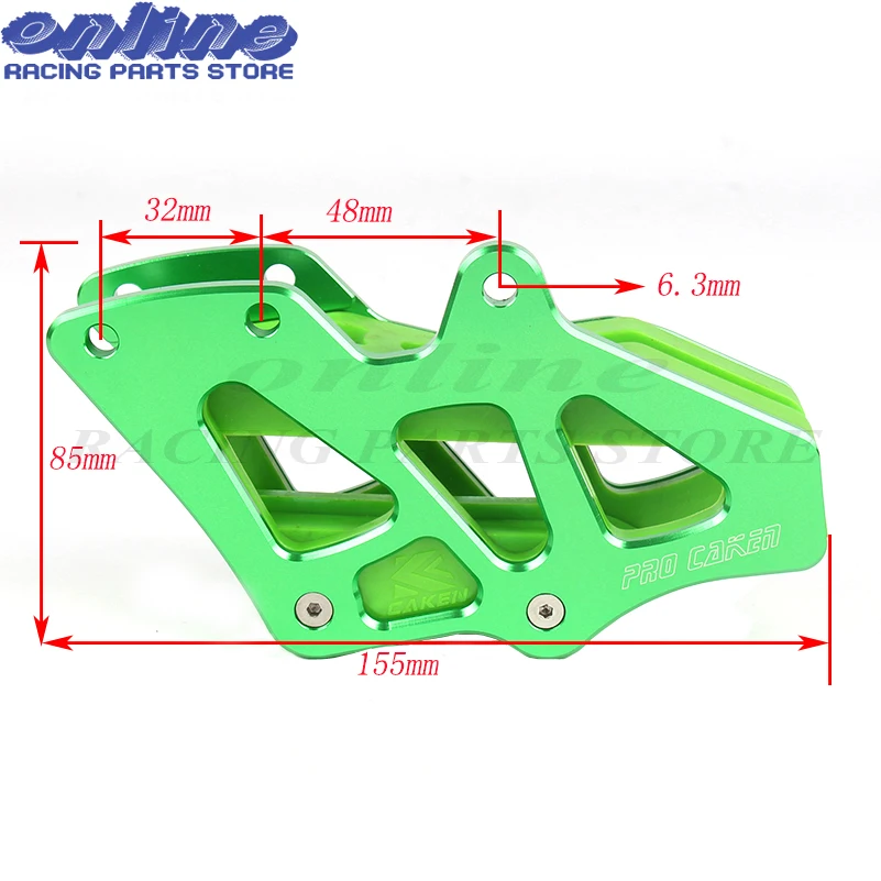 ЧПУ Заготовка Задняя направляющая цепи для Kawasaki KX250F KX450F KXF250 KXF450 09 16 внедорожный